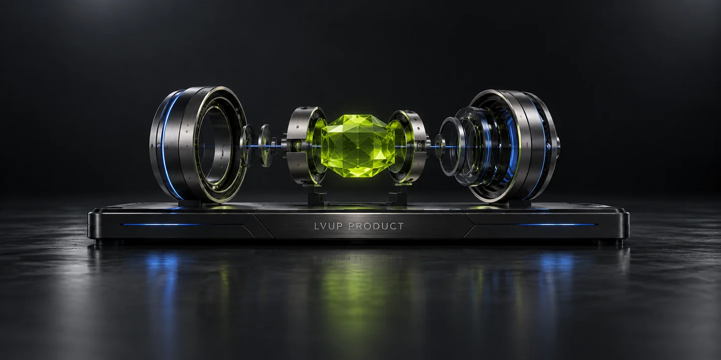 LVUP PRODUCT: компоненты продукта собираются вокруг единого ядра ценности